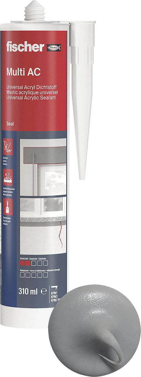 Mastic acrylique Fischer Multi AC 310 ml