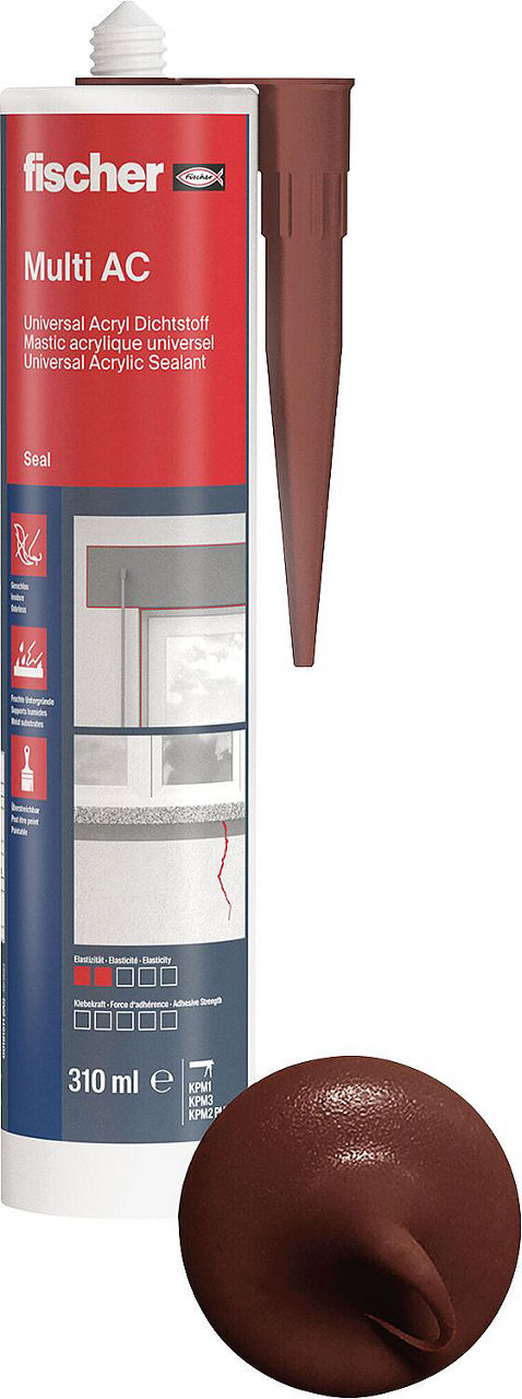 Mastic acrylique Fischer Multi AC 310 ml