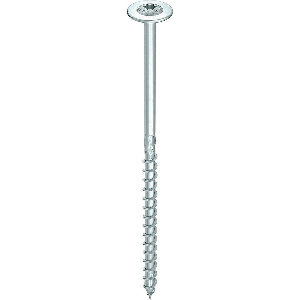 Vis à tête disque Heco filetage partiel galvanisé Ø 6–8 mm