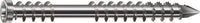 Vis de terrasse SPAX inox A2, filetage de fixation, tête cylindrique