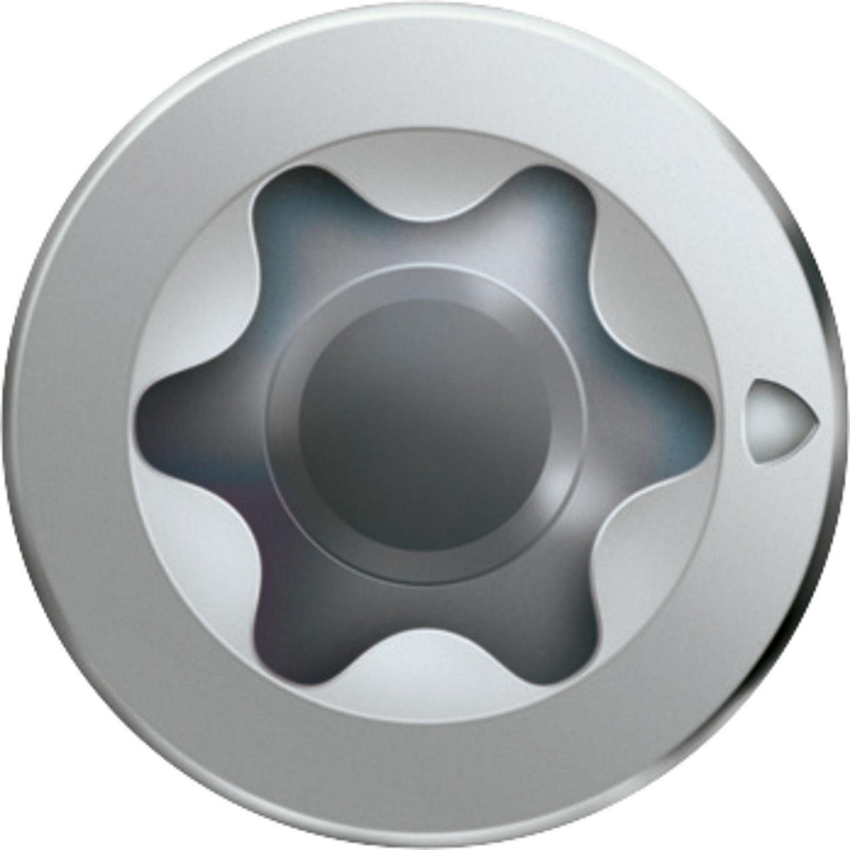 Vis de terrasse SPAX inox A2, filetage de fixation, tête cylindrique