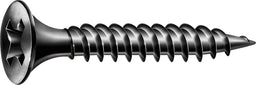 Vis fixation rapide pour plaque de plâtre, tête trompette, filetage fin, SPAX