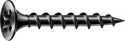 Vis fixation rapide pour plaque de plâtre, tête trompette, filetage grossier, SPAX