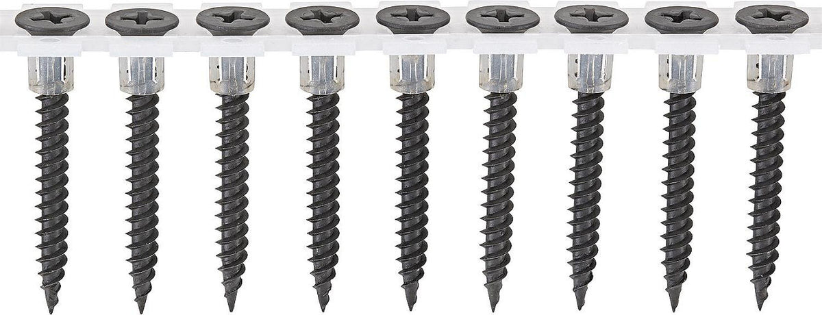 Vis fixation rapide pour plaque de plâtre, tête trompette, filetage fin, magazinée, SPAX