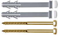 Fixation pour WC à poser Toilet XL 6,0 x 85 mm