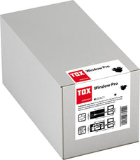 Vis de cadre de fenêtre TOX Window Pro, tête de centrage
