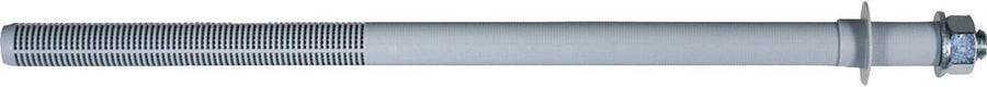 Kit douille traversante avec tige filetée, galvanisé