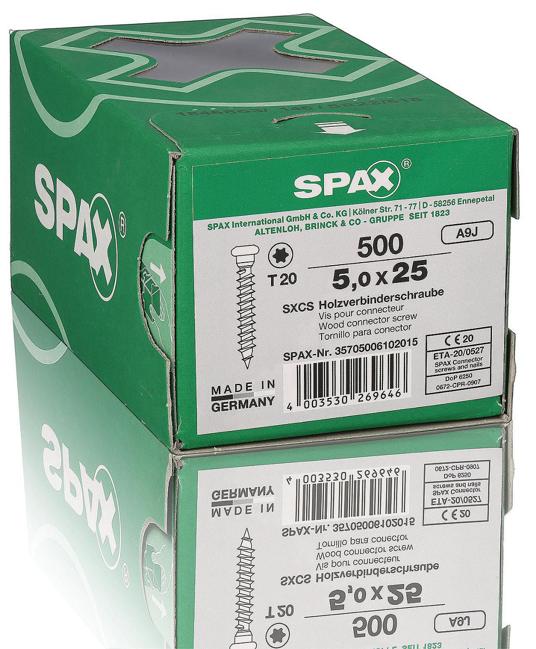 Vis à tête universelle SPAX filetage complet Ø 3–5,0 mm
