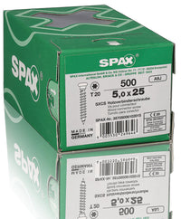 Vis à tête universelle SPAX filetage complet Ø 3–5,0 mm
