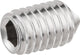 Vis sans tête six pans creux, bout pointu, inox A2