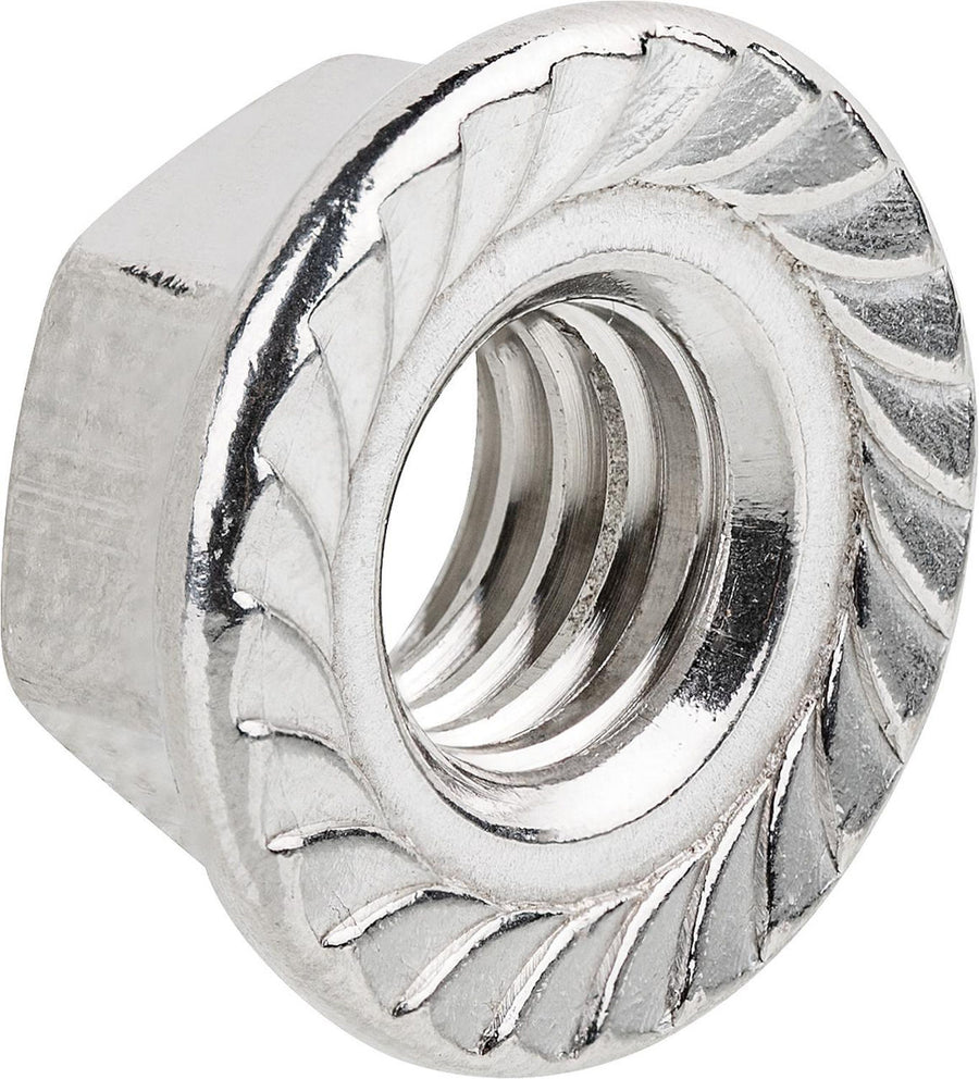 Écrous à denture de blocage DIN 6923, inox A2