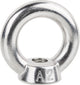 Écrou à anneau inox A2 moulé