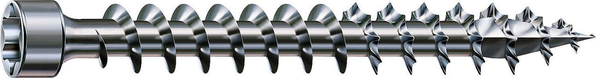 Vis à tête cylindrique SPAX filetage complet galvanisé Ø 6–8 mm