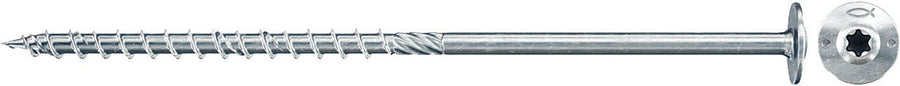 Vis à tête disque Fischer filetage partiel galvanisé Ø 6–8 mm