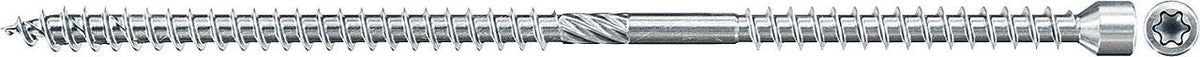 Vis à tête cylindrique Fischer double filetage galvanisé Ø 8