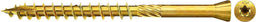 Vis de plancher Fischer, tête fraisée, filetage total, galvanisée, Torx