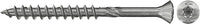 Vis de bardage bois Fischer FFSII, inox A2, Torx