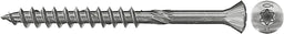 Vis de bardage bois Fischer FFSII, inox A2, Torx