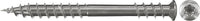 Vis de terrasse Fischer Power-Fast, inox A2, tête fraisée, Torx