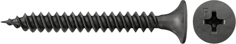 Vis fixation rapide pour plaque de plâtre, tête trompette, filetage fin, Fischer