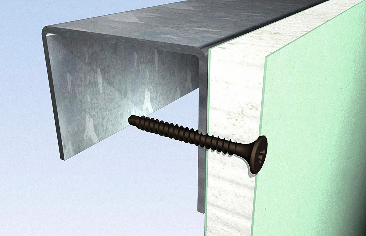 Vis fixation rapide pour plaque de plâtre, tête trompette, filetage fin, magazinée, Fischer