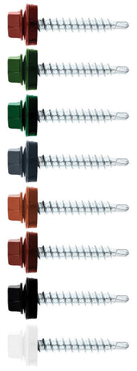 Vis de façade MFI Twistec Colorhead, tête colorée, Ø 4,8 mm