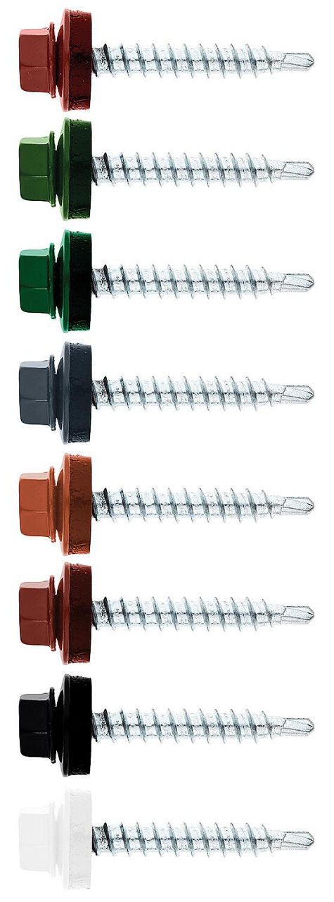 Vis de façade MFI Twistec Colorhead, tête colorée, Ø 4,8 mm