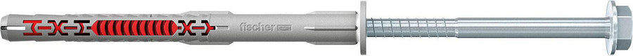 Cheville à tige longue Fischer DuoXpand hexagonale Ø10 FUS galvanisée