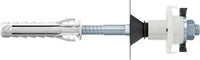 Fixation pour lavabo Fischer WST KLIK Plus
