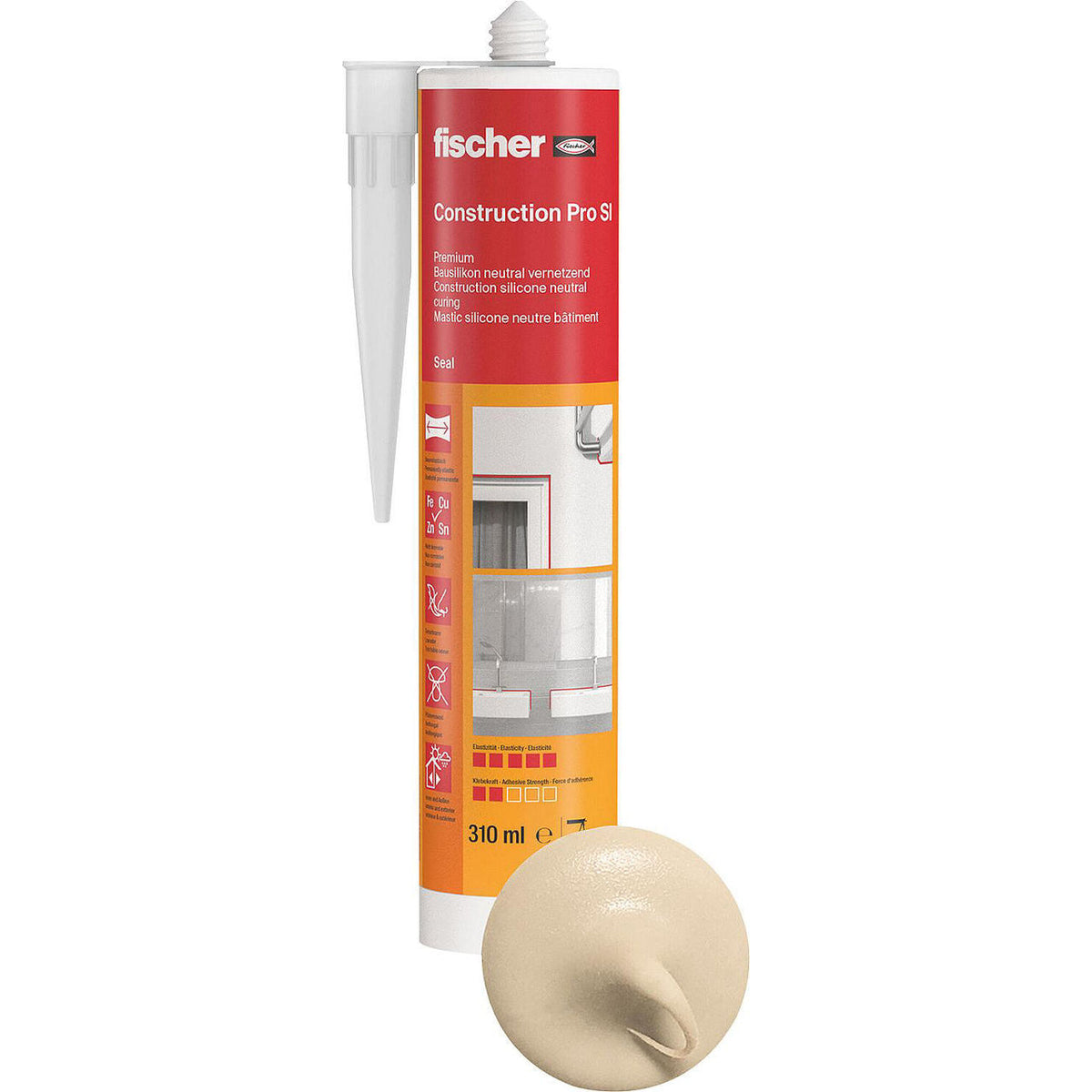 Silicone de construction DBSA 310 ml