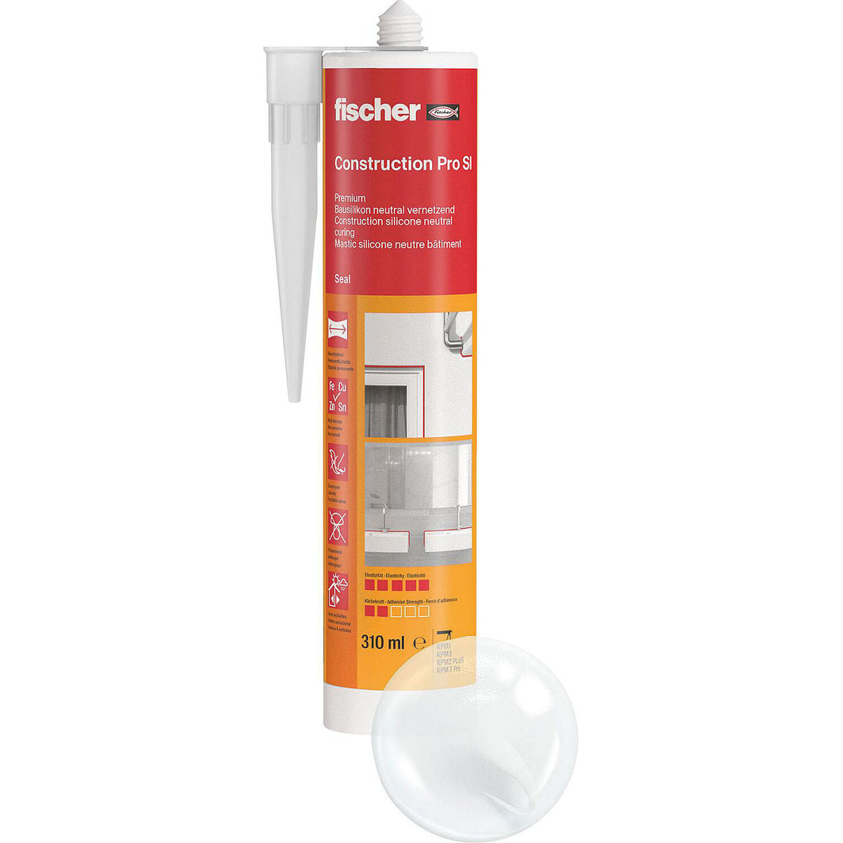 Silicone de construction DBSA 310 ml