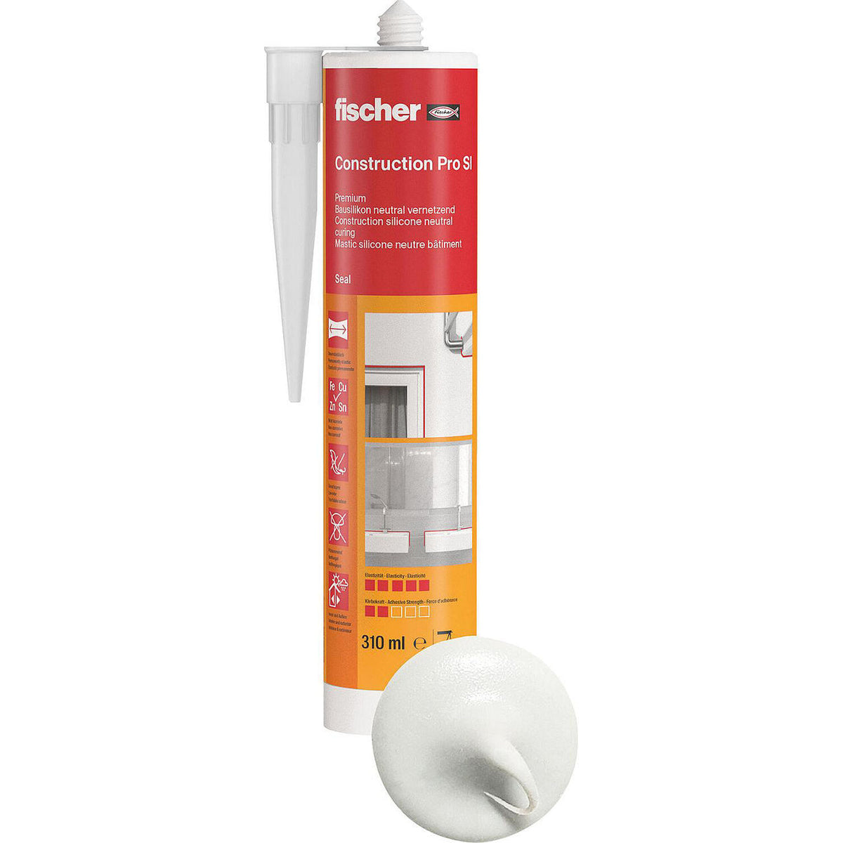 Silicone de construction DBSA 310 ml