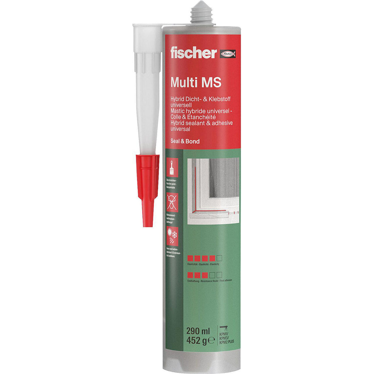 Colle d'étanchéité et de construction Fischer Multi MS