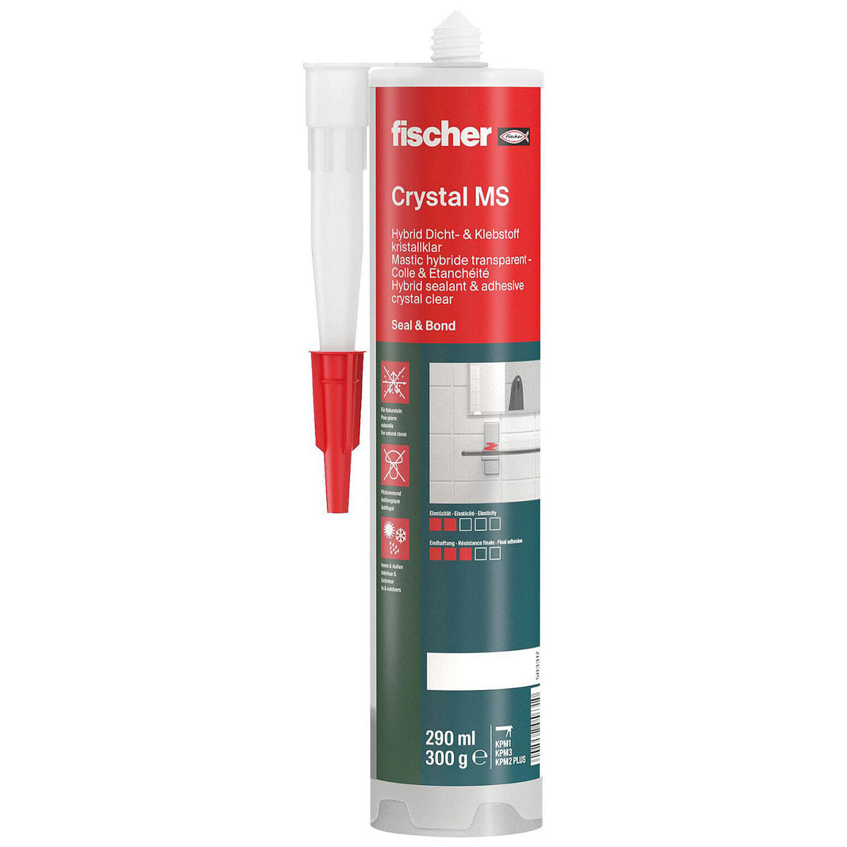Colle d'étanchéité et de construction Fischer Multi MS