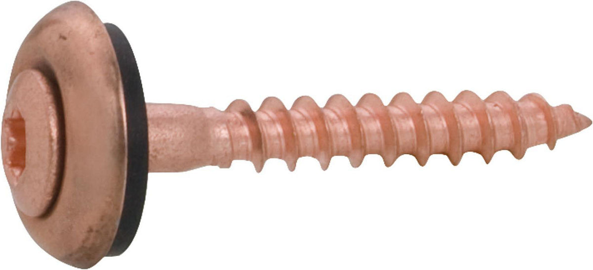 Vis avec joint pour charpentier, Inox A2
