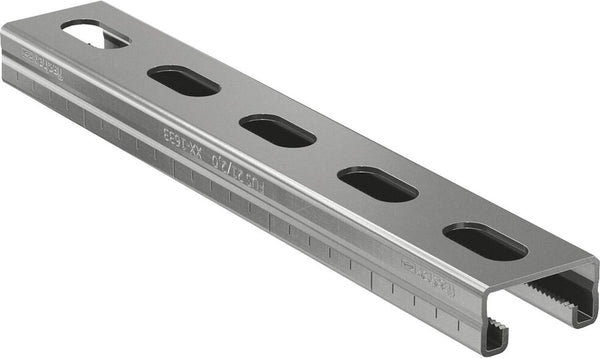 Rail de montage FUS inox A2
