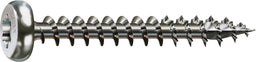 Vis à tête demi-ronde SPAX filetage complet inox A2 Ø 3,5–5 mm