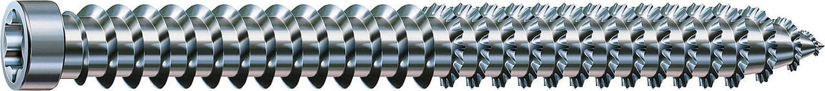 Vis d'ancrage de châssis SPAX pour fenêtre bois, tête cylindrique, WIROX