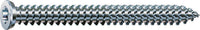 Vis d'ancrage de châssis SPAX pour fenêtre PVC, tête fraisée plate, WIROX