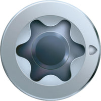 Vis de ferrure SPAX pour fenêtre, filetage partiel, tête fraisée, pointe 4CUT