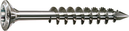 Vis à tête fraisée SPAX filetage partiel inox A2 Ø 3,5–8 mm