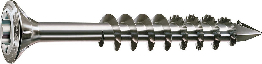 Vis à tête fraisée SPAX filetage partiel inox A2 Ø 3,5–8 mm