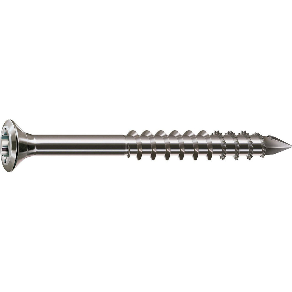 Vis à tête lentille fraisée SPAX filetage partiel inox A2 Ø 4–5 mm