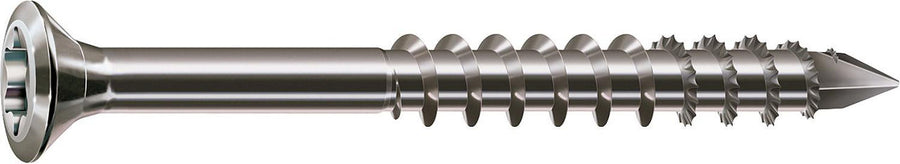 Vis à tête lentille fraisée SPAX filetage partiel inox A2 Ø 4–5 mm