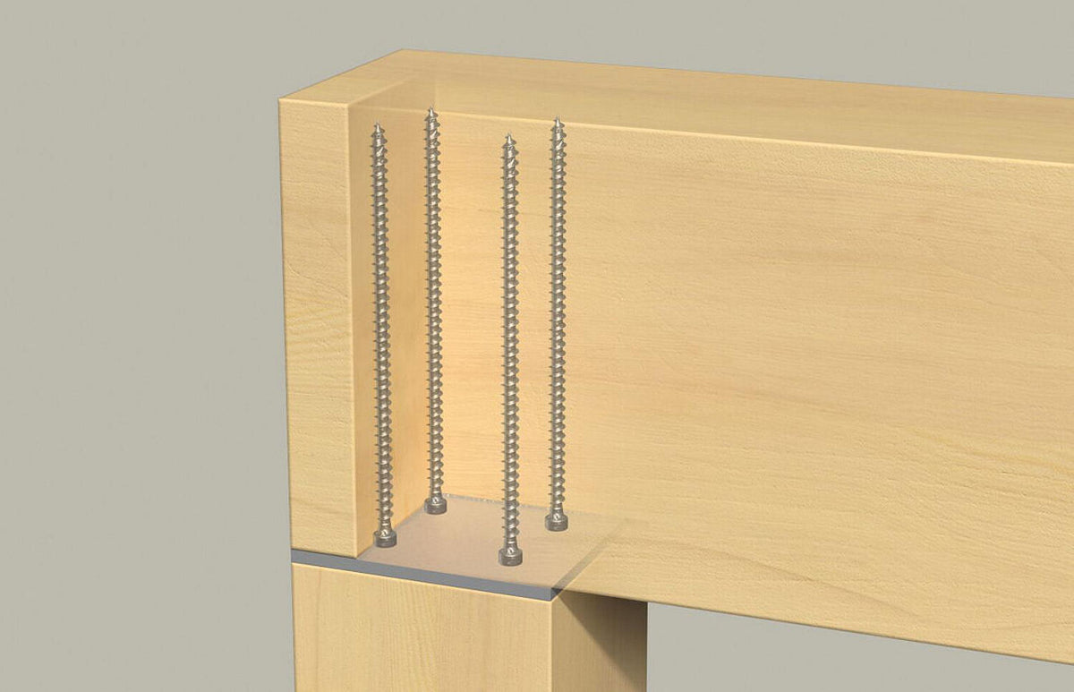 Vis à tête cylindrique Fischer filetage complet galvanisé Ø 6–8 mm