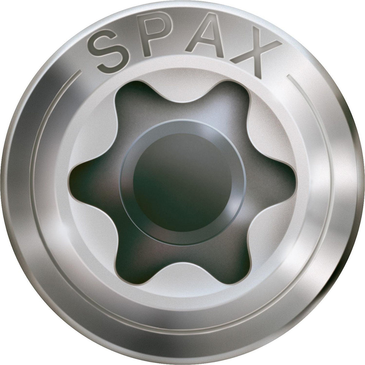 Vis à tête lentille fraisée SPAX filetage de fixation inox A2 Ø 4,5