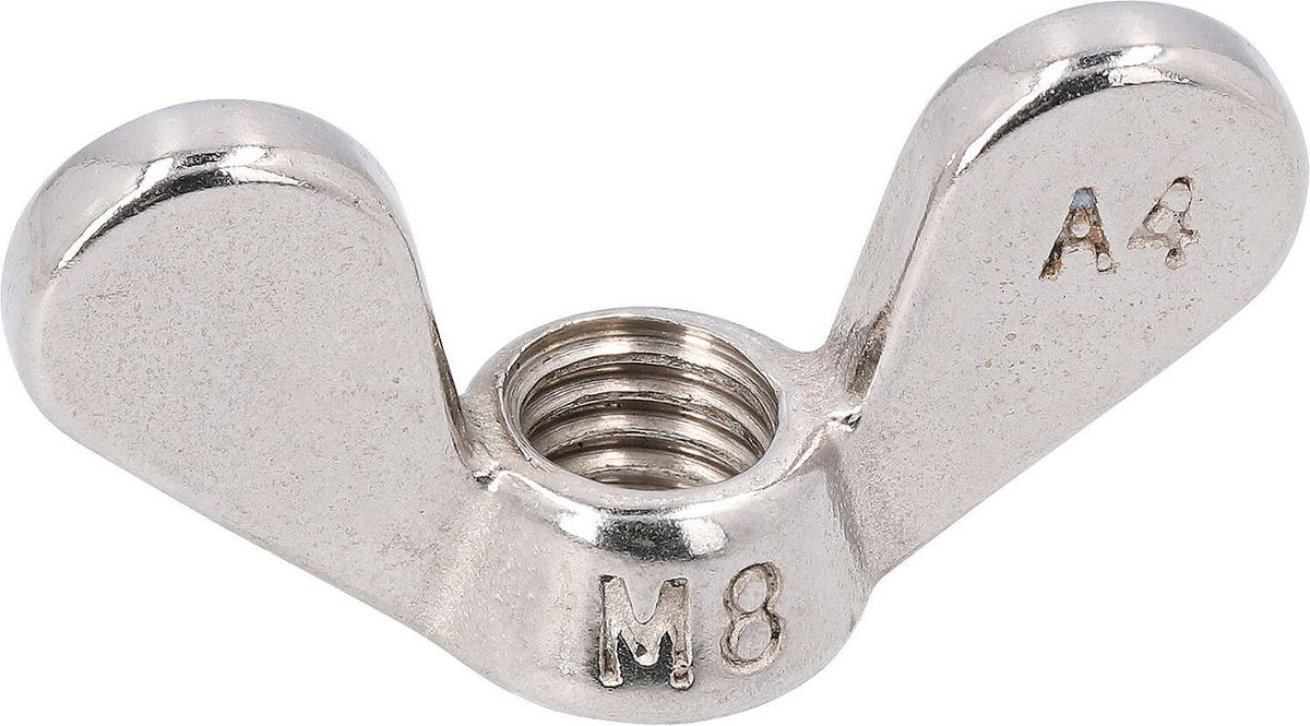 Écrous papillon forme allemande DIN 315 inox A2