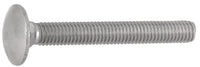 Vis à tête bombée à collet carré DIN 603 inox A2 M6–M10