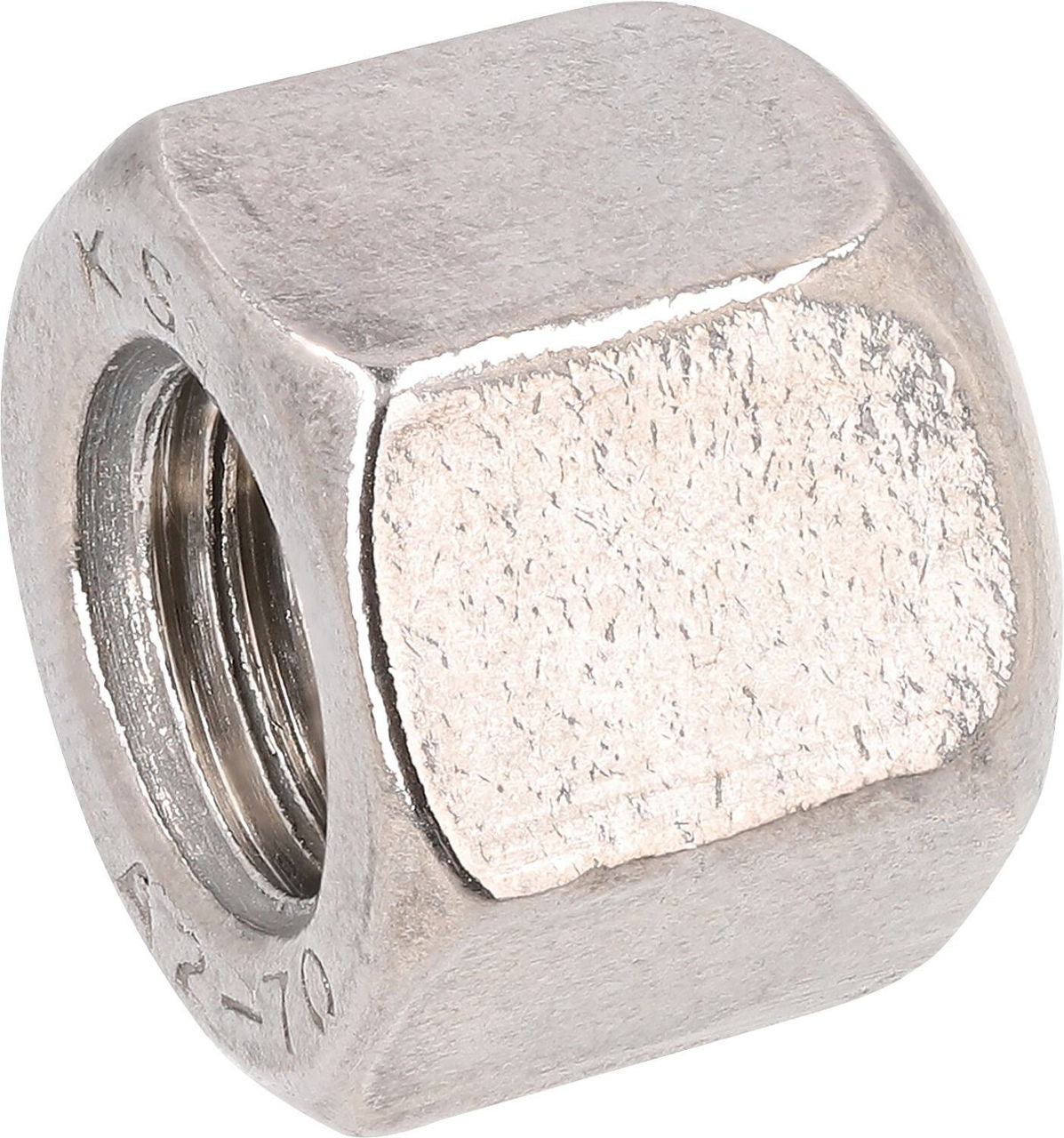 Écrous borgnes hexagonaux inox A2-70, forme basse DIN 917