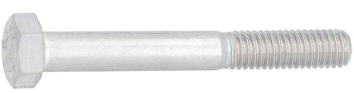Vis à tête hexagonale avec tige DIN 931 inox A2-70